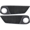 Fog Light Cover Set For 2013-2015 Acura RDX Primed Front