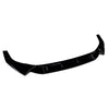 Audi A5 Sline S5 Gloss Black Front Bumper Spoiler Lip (2021-2024)