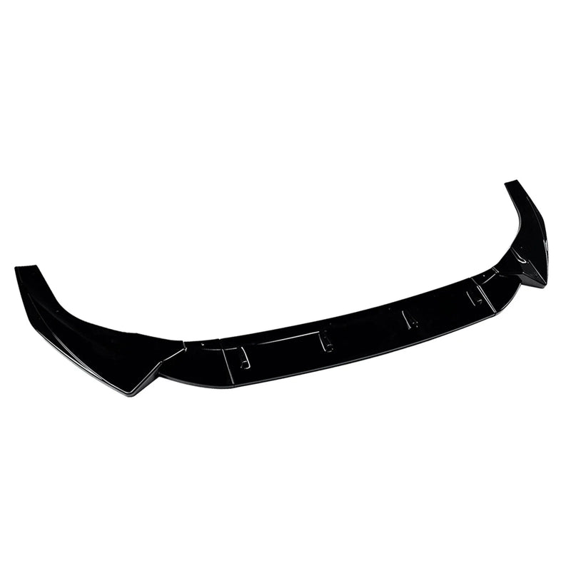 Audi A5 Sline S5 Gloss Black Front Bumper Spoiler Lip (2021-2024)