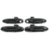 Toyota Landcruiser 100 105 Series Black Front & Rear Outer Door Handles