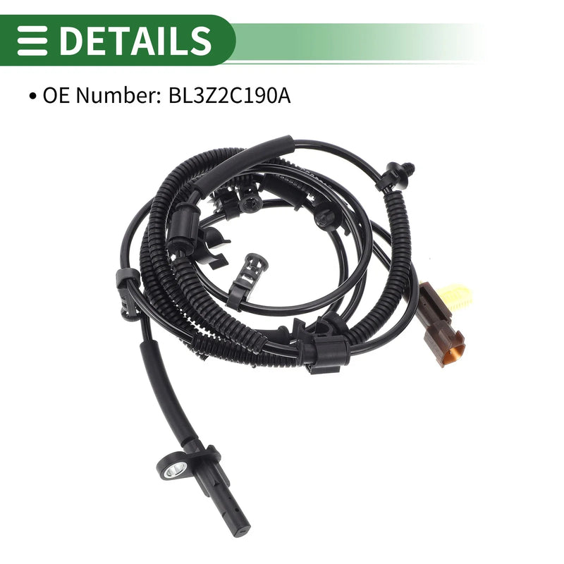 Ford F-150 V6 3.5L / 6.2L Right Rear ABS Wheel Speed Sensor (2009-2014)