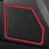 Ford F150 Red ABS Door Speaker Trim Cover (2015-2017)