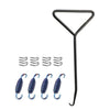 Motorcycle Exhaust Pipe Muffler Mounting Springs Hooks (A02)
