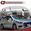 Hyundai Tucson Front Right (2016-2023) Silver Tone Car Door Handle Grip