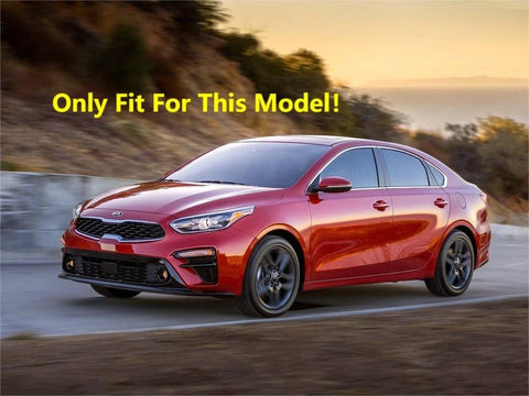 Kia Forte K3 (2019-2021) 5 pcs Carbon Fiber Door Handle Lid Cover Trim