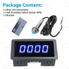 Car Digital LED Tachometer RPM Speed Meter Set