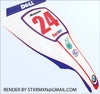 OTK M8 Kart Art Sticker Kit Williams Style Graphics Decals