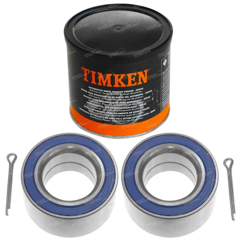 Chrysler PT Cruiser PG Petrol Front Wheel Bearings + Grease (2003-2010)