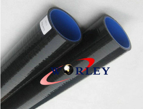 Radiator Intercooler Turbo Pipe Blue 3" Silicone Straight Hose