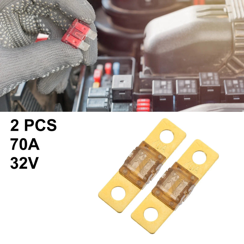 Car Truck Motorcycle Boat Audio 2 x AMI Fuses 70A 32V