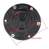 Aprilia RS125 RS250 RSV1000 Tiger 800 1050 Black Fuel Gas Tank Cap Cover