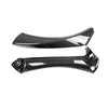 BMW E90 E91 E92 E93 Series 3 Carbon Style Door Handle Knob KIt Parts Fit