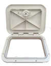 Access Hatch White Europa 375x280mm Italian ASA Plastic Made in Italy