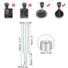 Nissan Mazda 3" Shift Knob Aluminum Alloy Gear Shifter Lever