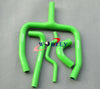 Kawasaki KXF 250 KX250F Silicone Radiator Y Hose Blue (2009-2016)