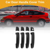 Suzuki Swift Carbon Fiber Black Door Handle Cover Trim (2004-2021)