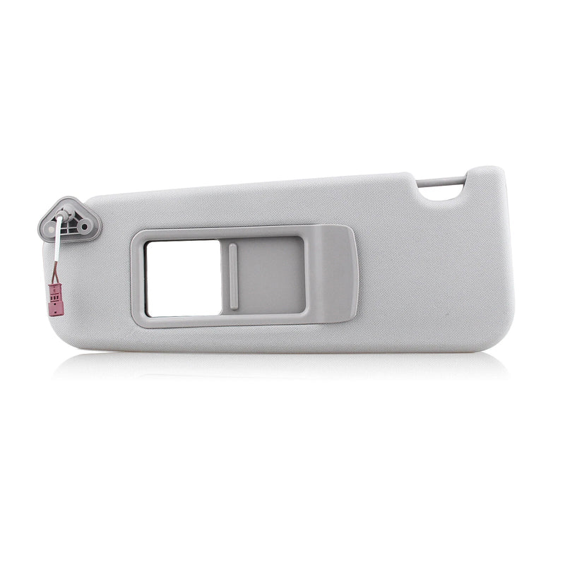 BMW E81, X1, E90, E91 Gray Front Left Sun Visor (2004-2012)
