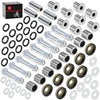 Suzuki LT-Z400 Quadsport Front Upper & Lower A-Arm Bushing Seal Kit w/ Bolts (2003–2008)
