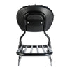 Indian Chief Dark Horse Black Sissy Bar Backrest Luggage Rack (2014-2018)