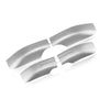 BMW X6 E71 E72 (2008-2014) 2 x Silver Set Roof Rack Rail End Covers