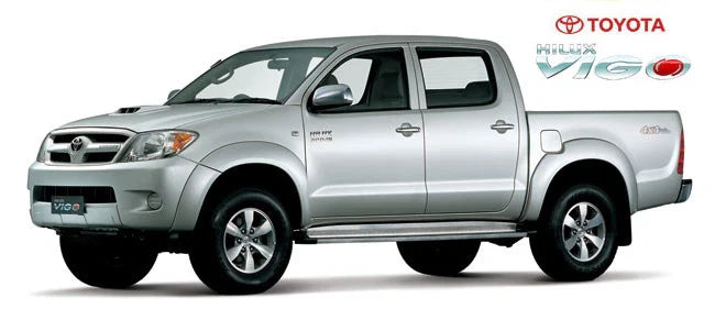 Toyota Hilux MK6 (2005-2014) Gray Rear Window Latch