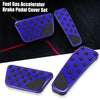 Dodge Charger Pedal Cover Set Blue (2009 - 2019)