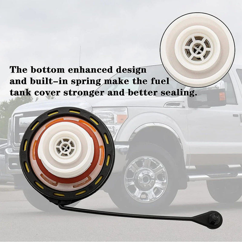 Ford F150 F250 F350 F450 F550 Super Duty Gas Cap Fuel Cover (2011-2023)