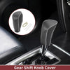 Ford Fiesta (2009-2012) Black Beige Faux Leather Car Gear Shift Knob Cover