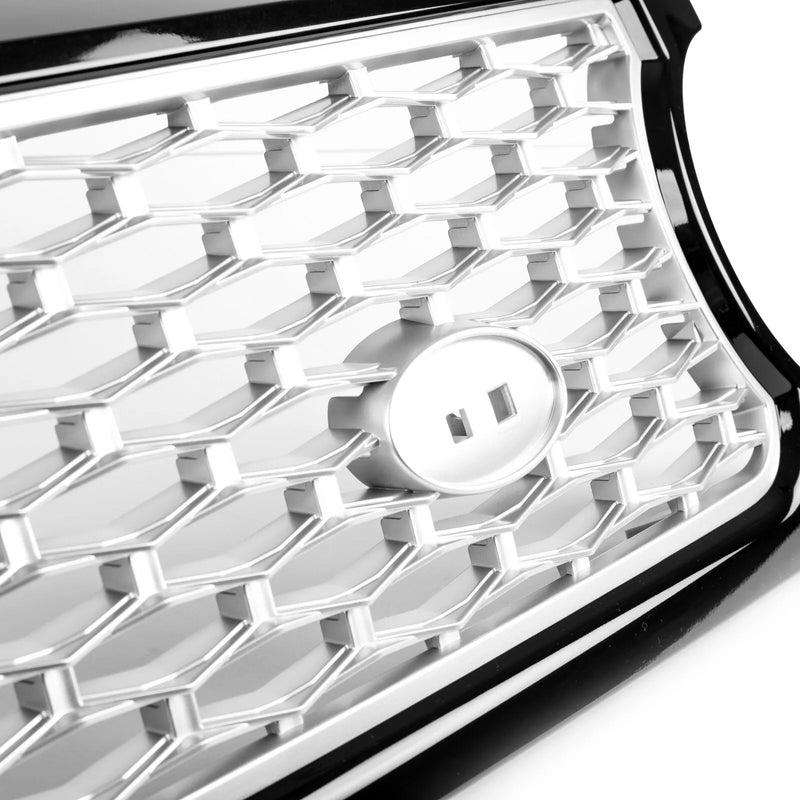 Range Rover L322 Bumper Grille Black/Silver (2006-2010)
