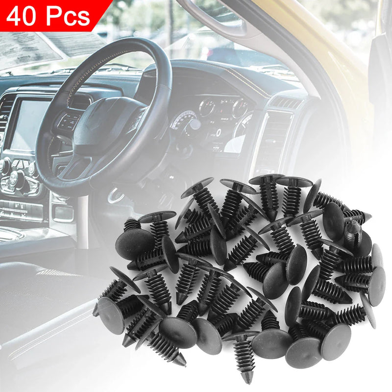 Honda Trim Panels 40 x Plastic Bolt Rivets Fastener Clips