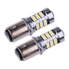 Car Light Hi / Lo Beam BA20D 27SMD LED Motorcycle Headlight Bulbs
