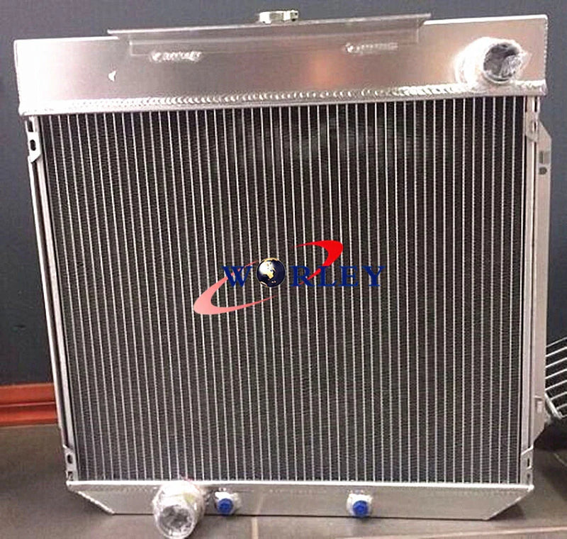Ford Falcon XA XB XC Fairlane ZF ZG 6 Cyl Aluminum Radiator + Fan (1972-1977)