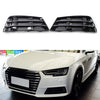 AUDI A4 B9 Front Bumper Fog Light Grille Covers 2 x Lower L + R (2016-2018)