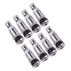 Car Truck Wheels 8pcs Stainless Steel Tubeless Tire Valve Stems