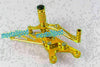 Yamaha YZF R1 (2004-2006) Gold CNC Adjustable Racing Rearset Footpegs
