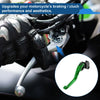 Kawasaki ZX6R ZX-6R 636 Green Adjustable Short Brake Clutch Levers