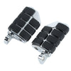 Harley Davidson Sportster Softail Dyna Chrome Wing Male Mount Footpegs (2004-2023)