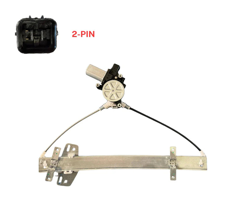 Honda Accord Left Window Regulator With 2 Pins Motor (2003–2008)