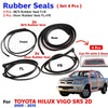 Windshield Door Rubber Seal Set 4 Fits Toyota Hilux Vigo SR5 2D Pickup 2005-15