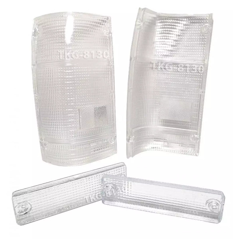 Mazda B2000 B2200 B2600 2 x Light Lens (1986-1993)
