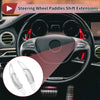 Subaru Impreza Silver Tone Aluminum Alloy Steering Wheel Paddles (2008-2021)