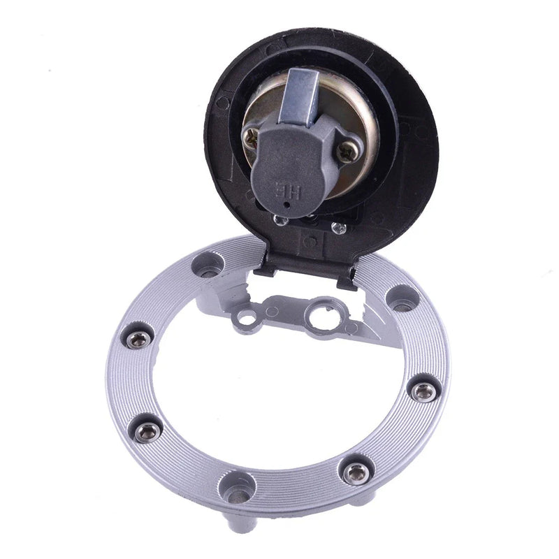 Universal Modified Sk Locking Fuel Tank Gas Cap Cover w/ 2 Keys (N/A)