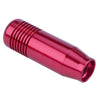 Auto - Red Universal Aluminum Manual Car Gear Shift Knob (Fits Most Models)