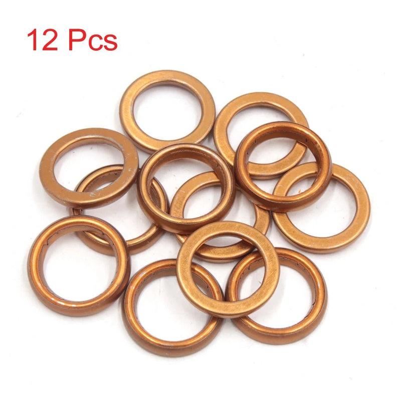 GY6 125cc 12Pcs / 30mm OD / Metal Exhaust Pipe Muffler Gasket