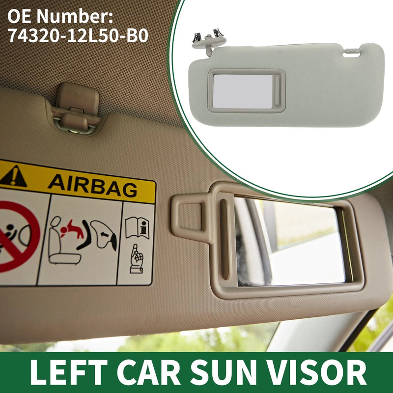 Toyota Corolla Left Car Sun Visor (2009–2013)