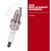 Honda City Jazz GM65 GM26 GE GD 1.5i 4 x Iridium Spark Plugs (2009-2023)
