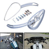 Harley V Rod Night Rod Sportster Chrome Skull Rear View Mirrors