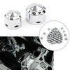 Harley Road King Electra Glide Chrome Engine Bolt Cap Set (1999-2016)