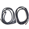Door Rubber Seal Weatherstrip Rear LH+RH Fits Honda Jazz 4D 5D Hatchback 2001-08