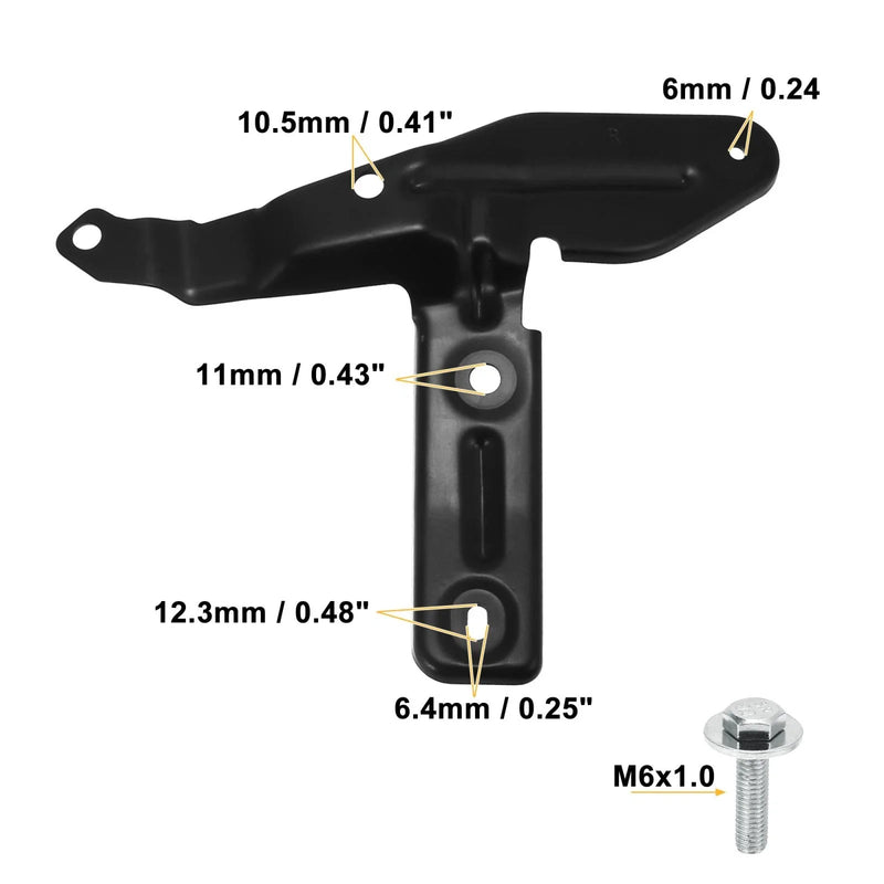Dodge Ram 1500-5500 Trailer Tow Mirror Bracket & Hardware Set (2010-2019)